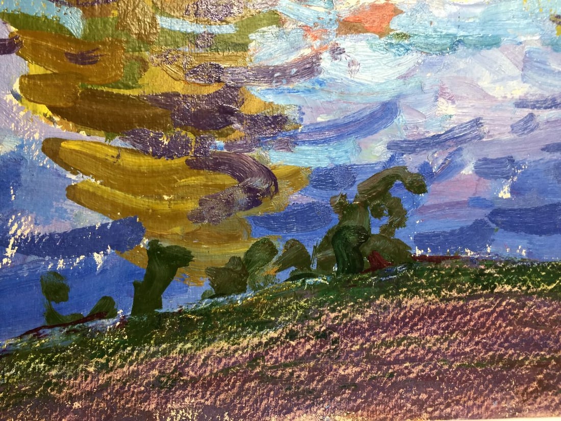 Oil painting Hills Leninsky Ruban Grigory Savelyevich - 4