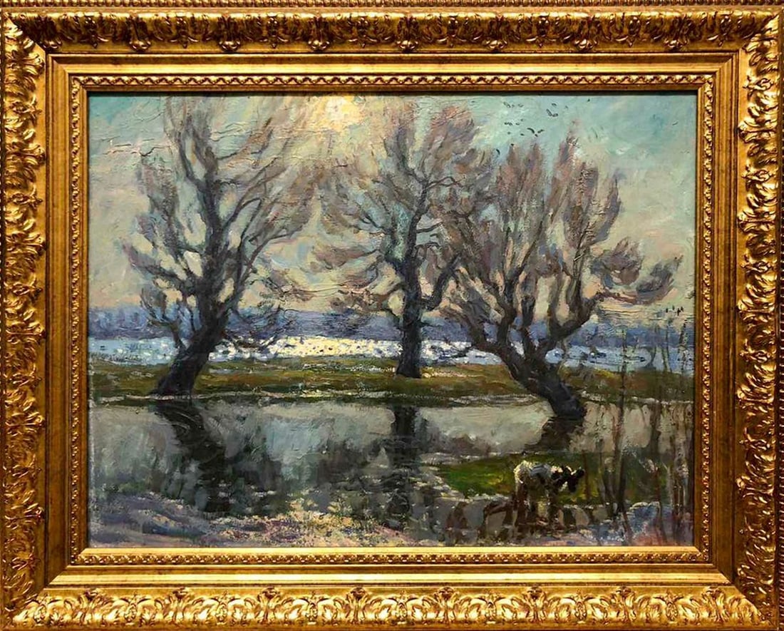 Oil painting Future champion Maksimenko Mykola: Title: Oil painting Future champion Maksimenko Mykola Description: NoGS 240 *** ABOUT THIS PAINTING *** * TITLE: "Natural landscape" * ARTISTS: Maksimenko Mykola * SIZE: 50x66 cm/'19.68x25.98