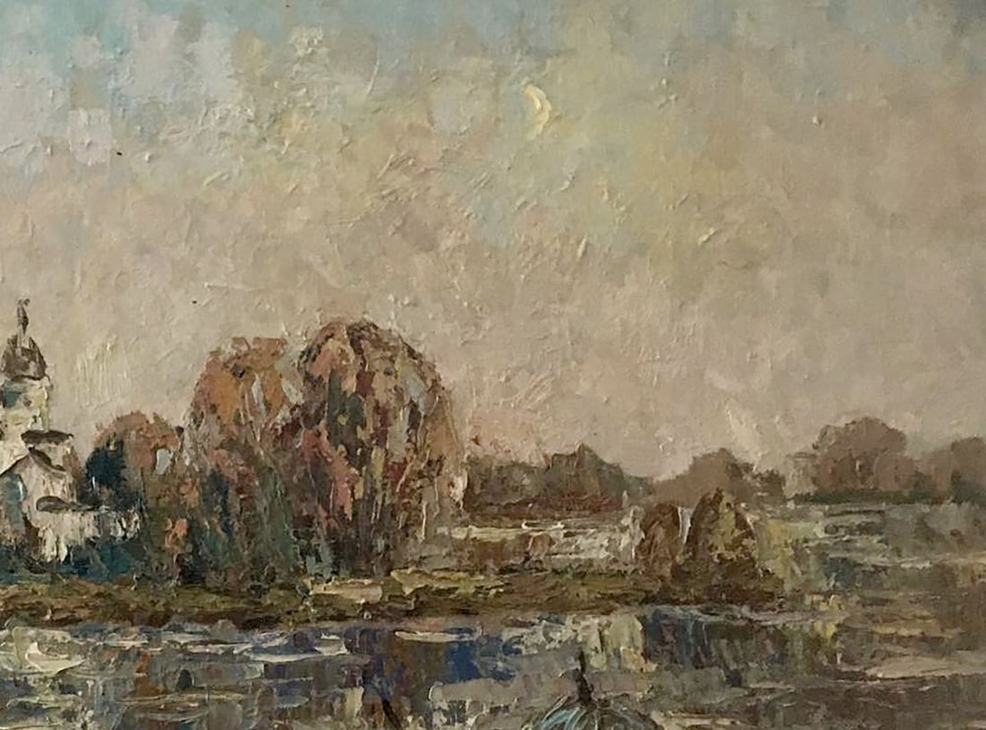 Oil painting Settlement Kalenyuk Oksana - 3