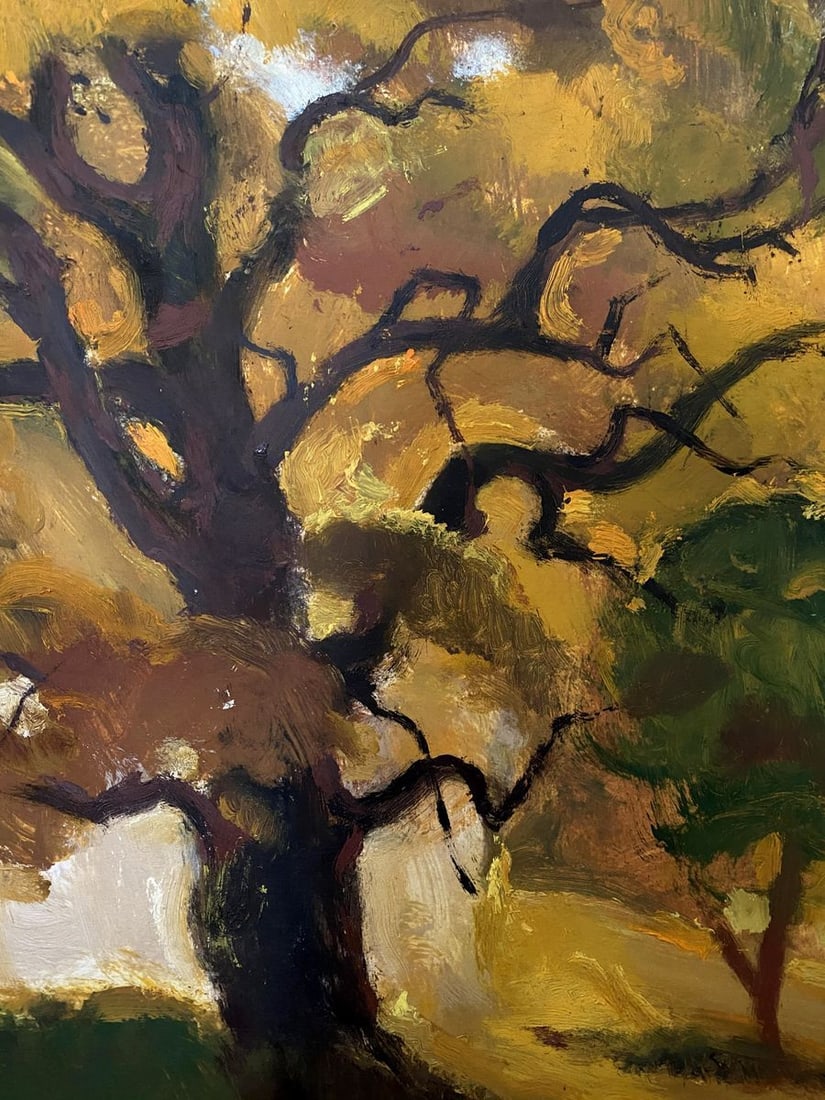 Oil painting Oak, autumn Litvinov Oleg Arkad'yevich - 11