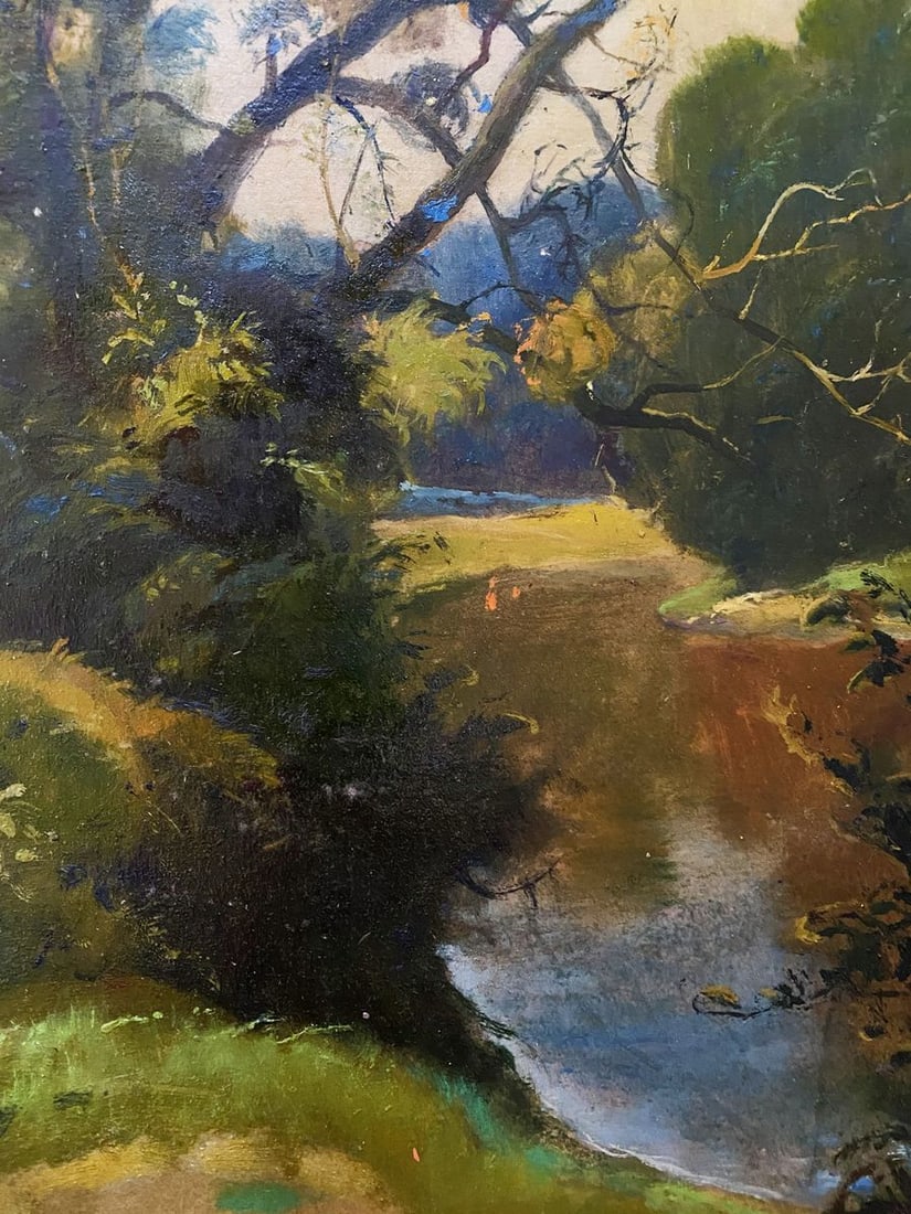 Oil painting Summer on the river Litvinov Oleg Arkad'yevich - 3