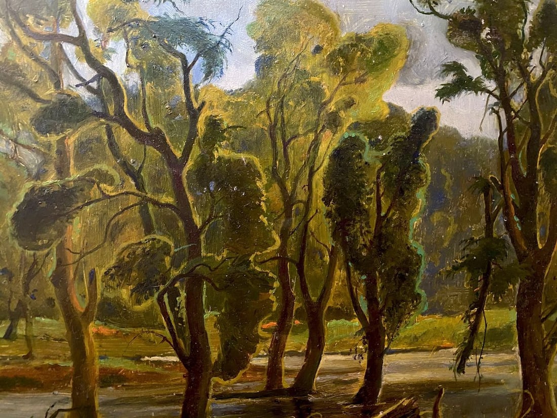 Oil painting High water Litvinov Oleg Arkad'yevich - 4