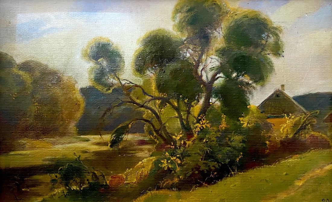 Oil painting Mainly cloudy Litvinov Oleg Arkad'yevich (1 of 10)