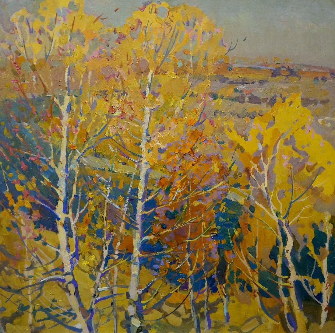 Oil painting Golden autumn Kolesnik Boris Afanasevich (1 of 8)