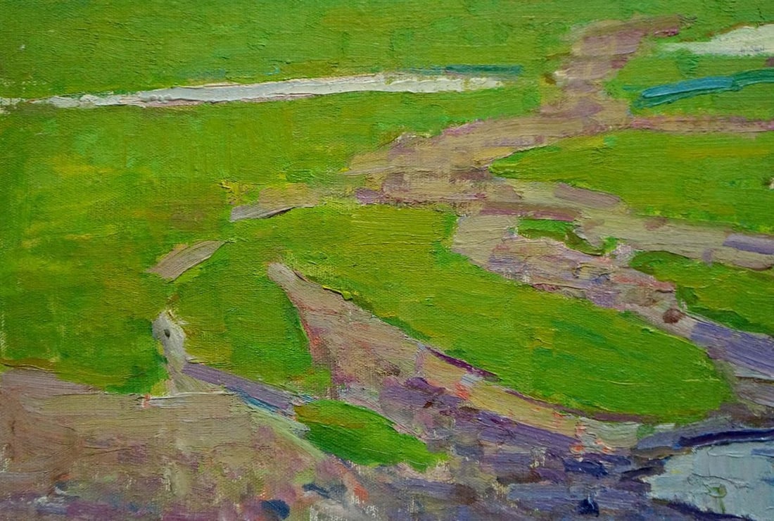 Oil painting After the rain Shepetovsky Vitaly Yakovlevich - 2