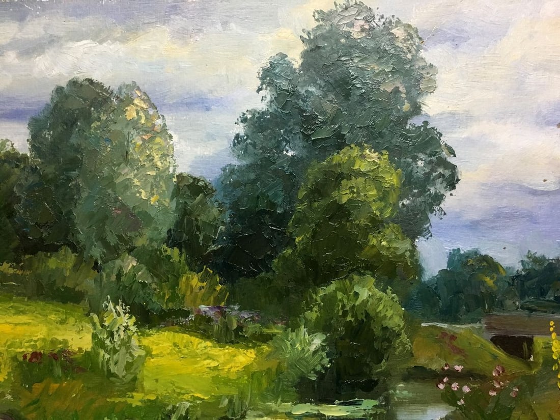 Oil painting Chernihiv landscapes Serdyuk Boris Petrovich - 3