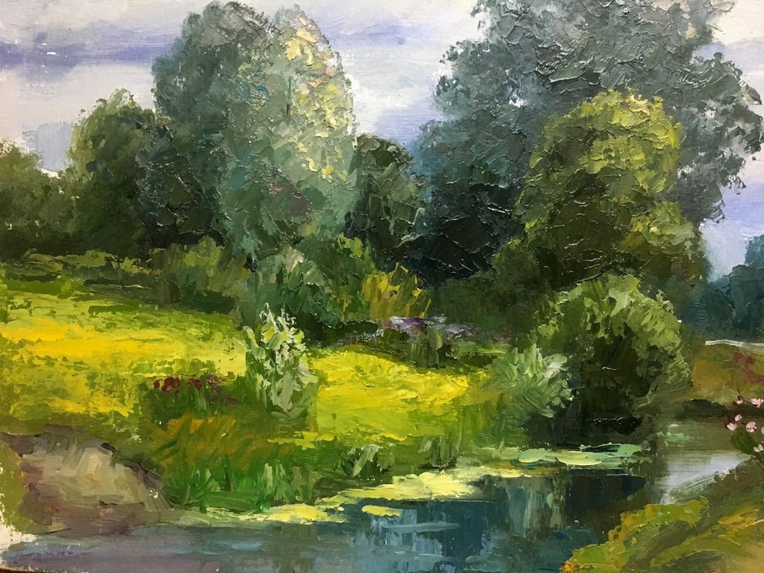 Oil painting Chernihiv landscapes Serdyuk Boris Petrovich - 4