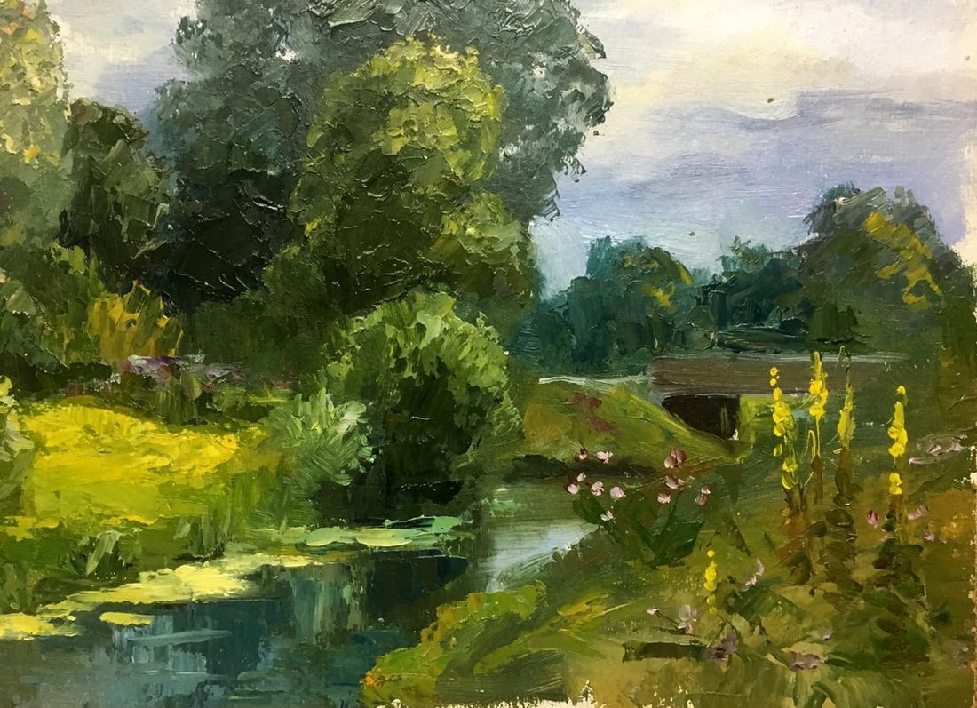 Oil painting Chernihiv landscapes Serdyuk Boris Petrovich - 6