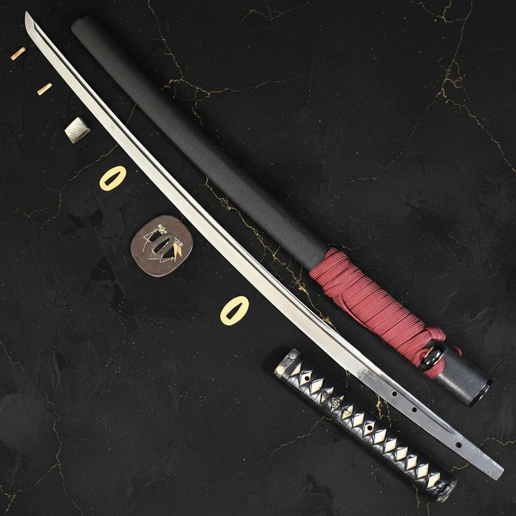 Signed Muromachi Era Katana by Yukimitsu ?? Antique Japanese Sword with NBTHK Paper - 12