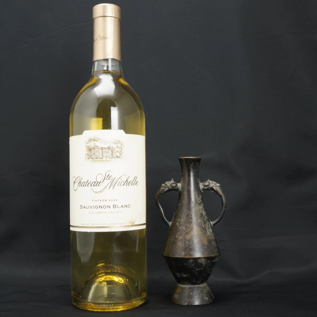 Small 16th C Chinese Bronze Scholar Vase - 2