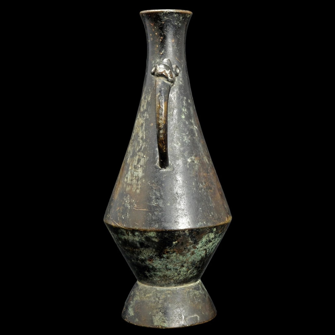 Small 16th C Chinese Bronze Scholar Vase - 4