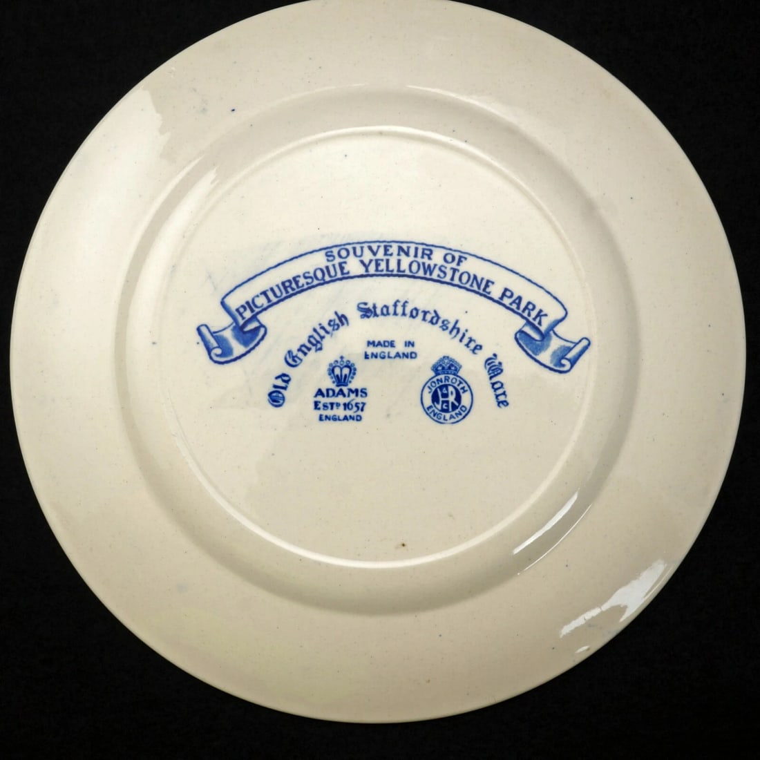 Yellowstone Souvenir Plate Old Faithful - 4