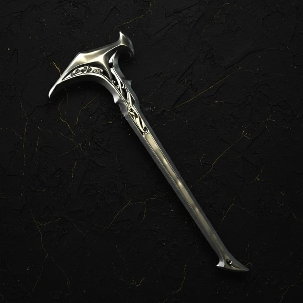 Shadow of Mordor Elven Hammer of Celebrimbor Replica Cosplay Prop with Display Stand: Title:Shadow of Mordor Elven Hammer of Celebrimbor Replica Cosplay Prop with Display StandDescription:Embody the legendary Elven smith with this detailed replica of Celebrimbor's hammer, as seen in