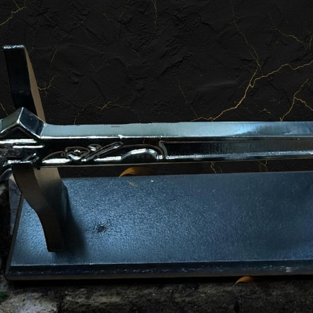 Shadow of Mordor Elven Hammer of Celebrimbor Replica Cosplay Prop with Display Stand - 5