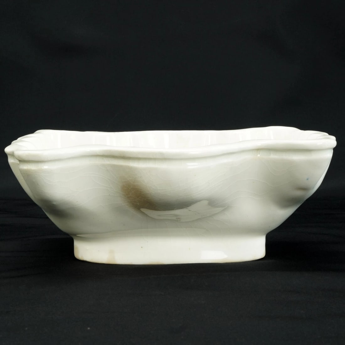 White Victorian Asparagus Food Mold 19th C - 5