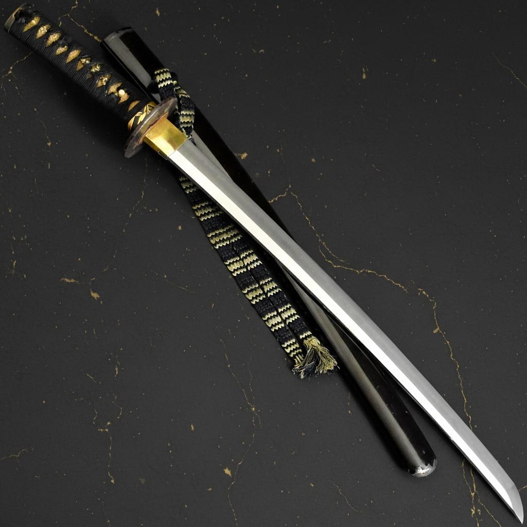 Edo Period Japanese Katana Wakizashi Sword, Antique Shinto Mino School Blade with NTHK Certificate - 3