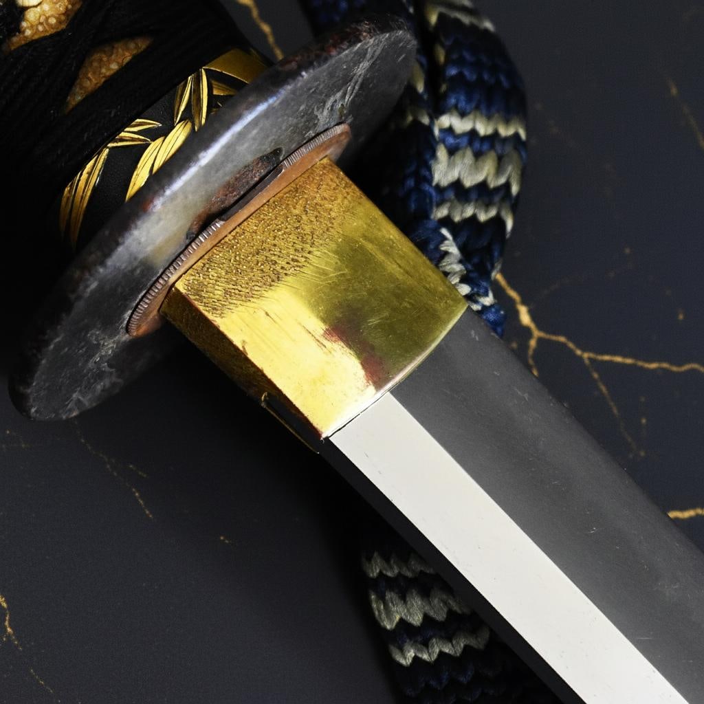 Edo Period Japanese Katana Wakizashi Sword, Antique Shinto Mino School Blade with NTHK Certificate - 5