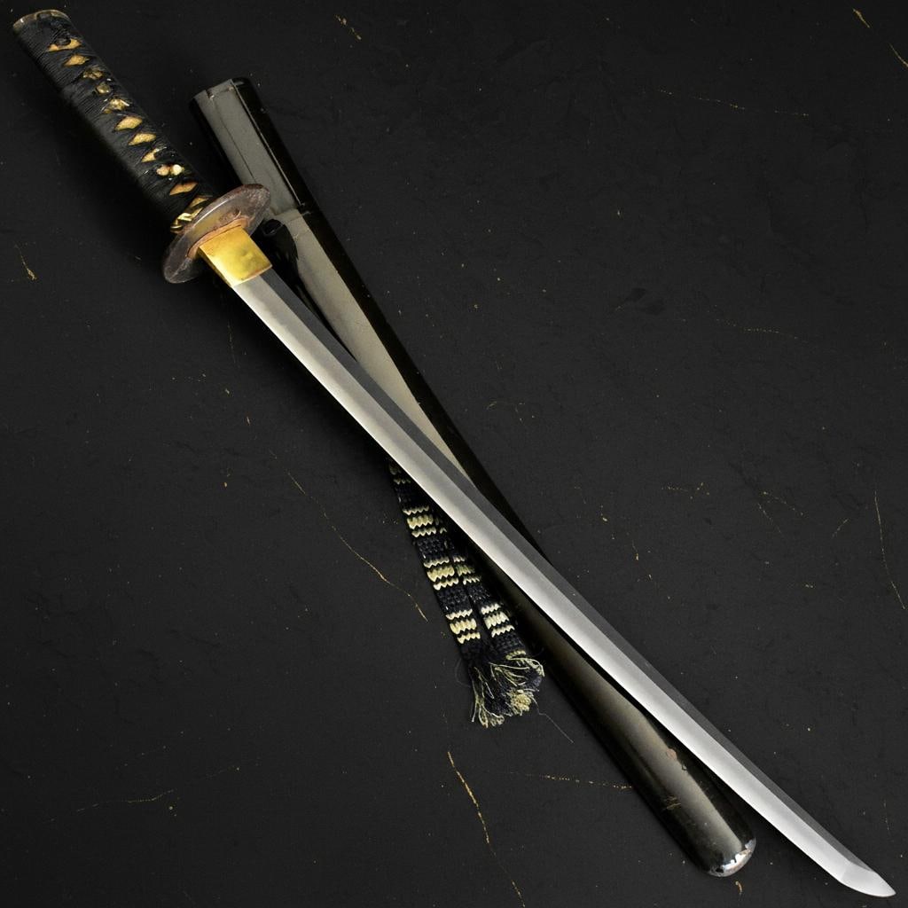 Edo Period Japanese Katana Wakizashi Sword, Antique Shinto Mino School Blade with NTHK Certificate - 7