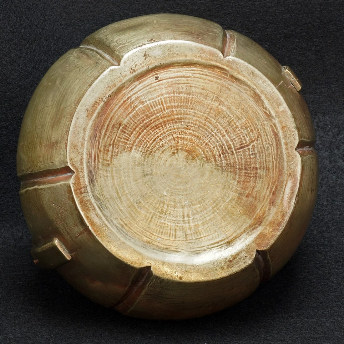 Chinese Copper Handled Hand Warmer c 1900 - 6