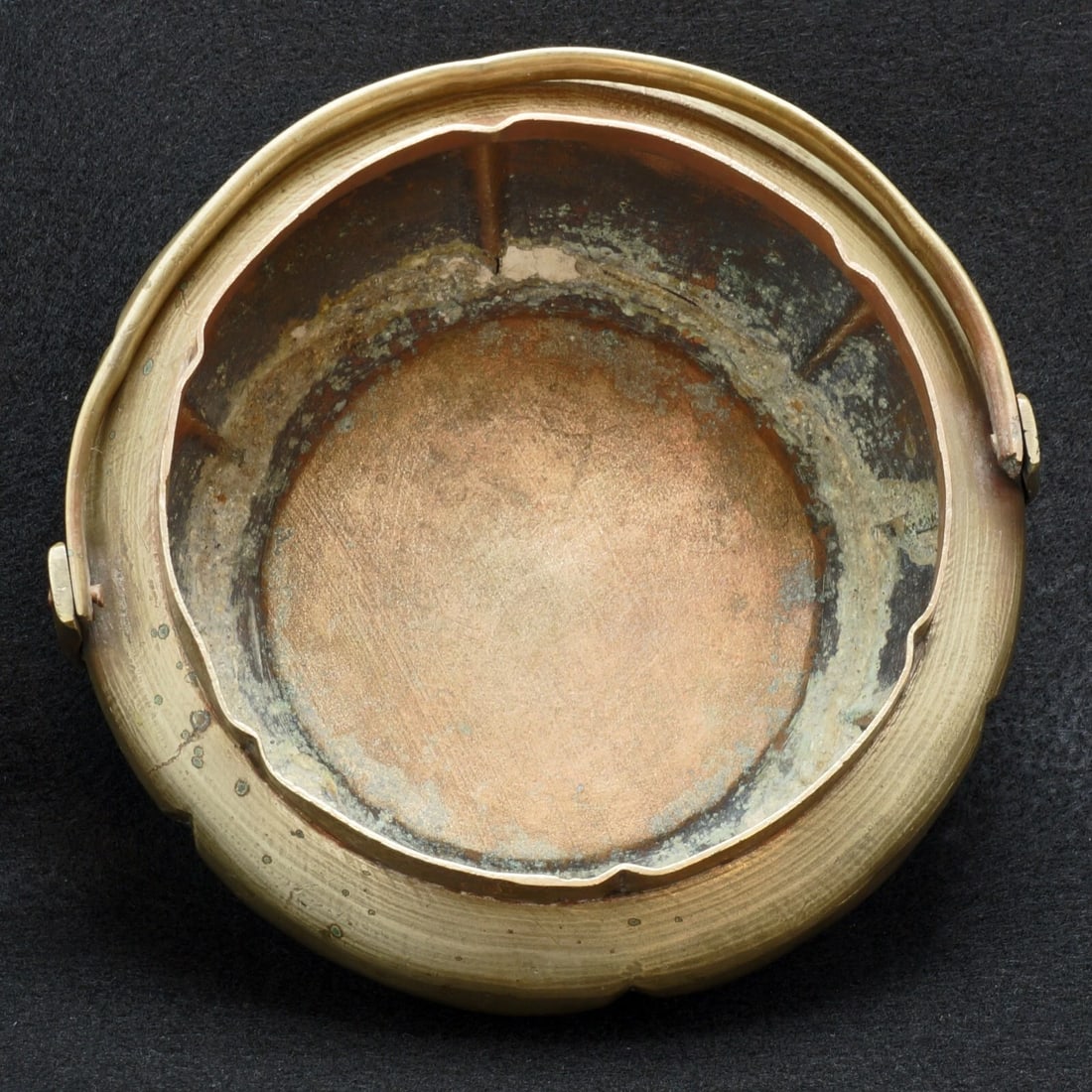 Chinese Copper Handled Hand Warmer c 1900 - 7