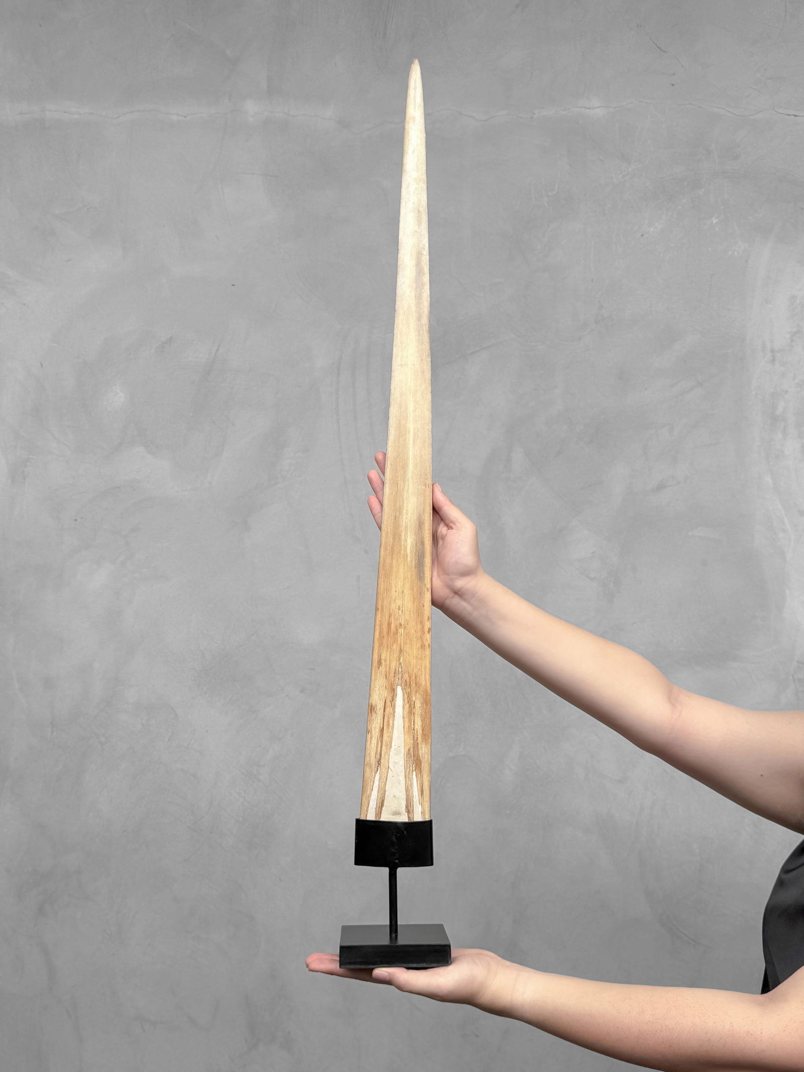 Carved swordfish tusk - Maori Mangapore - 2