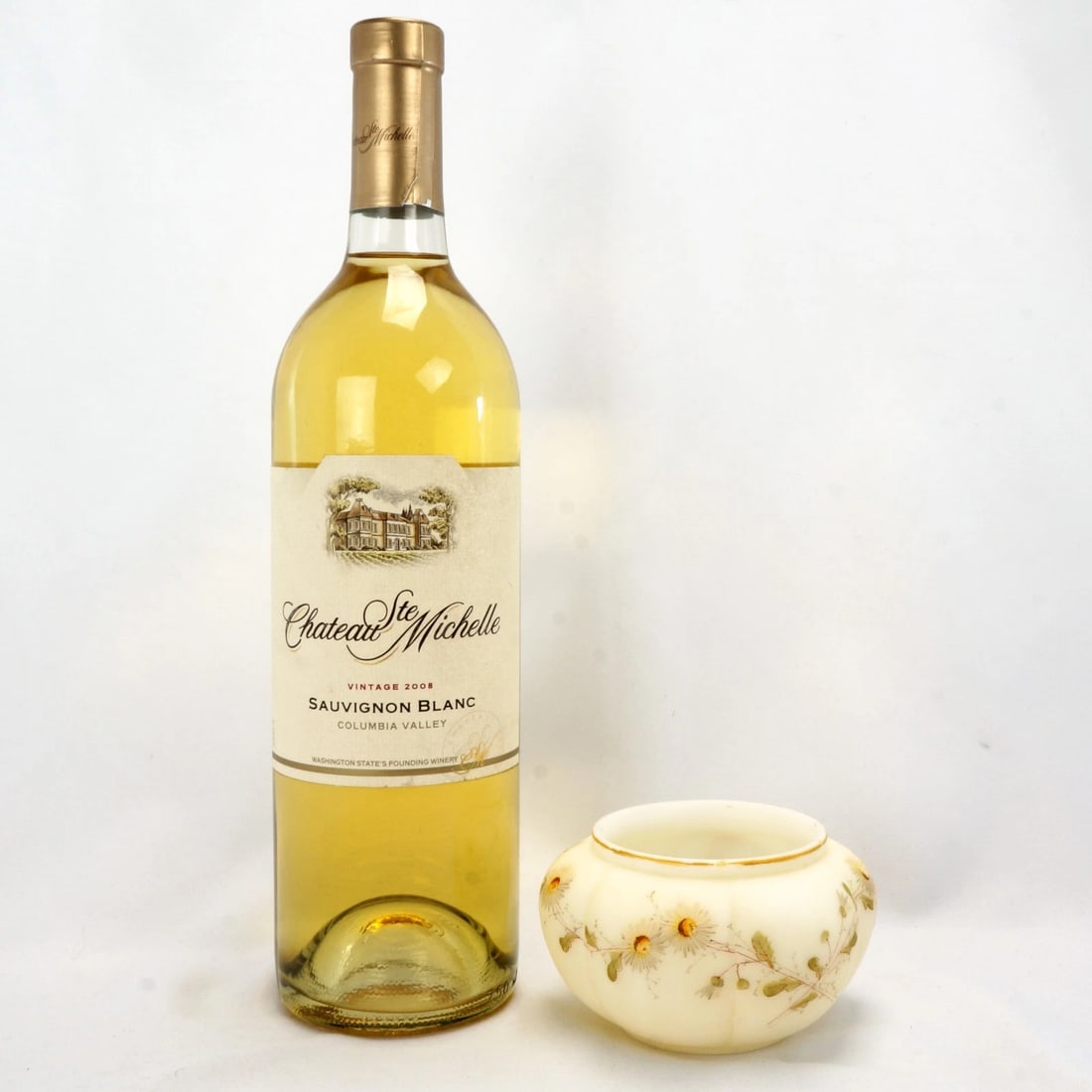 19th C Opaline Glass Dresser Bowl - 2