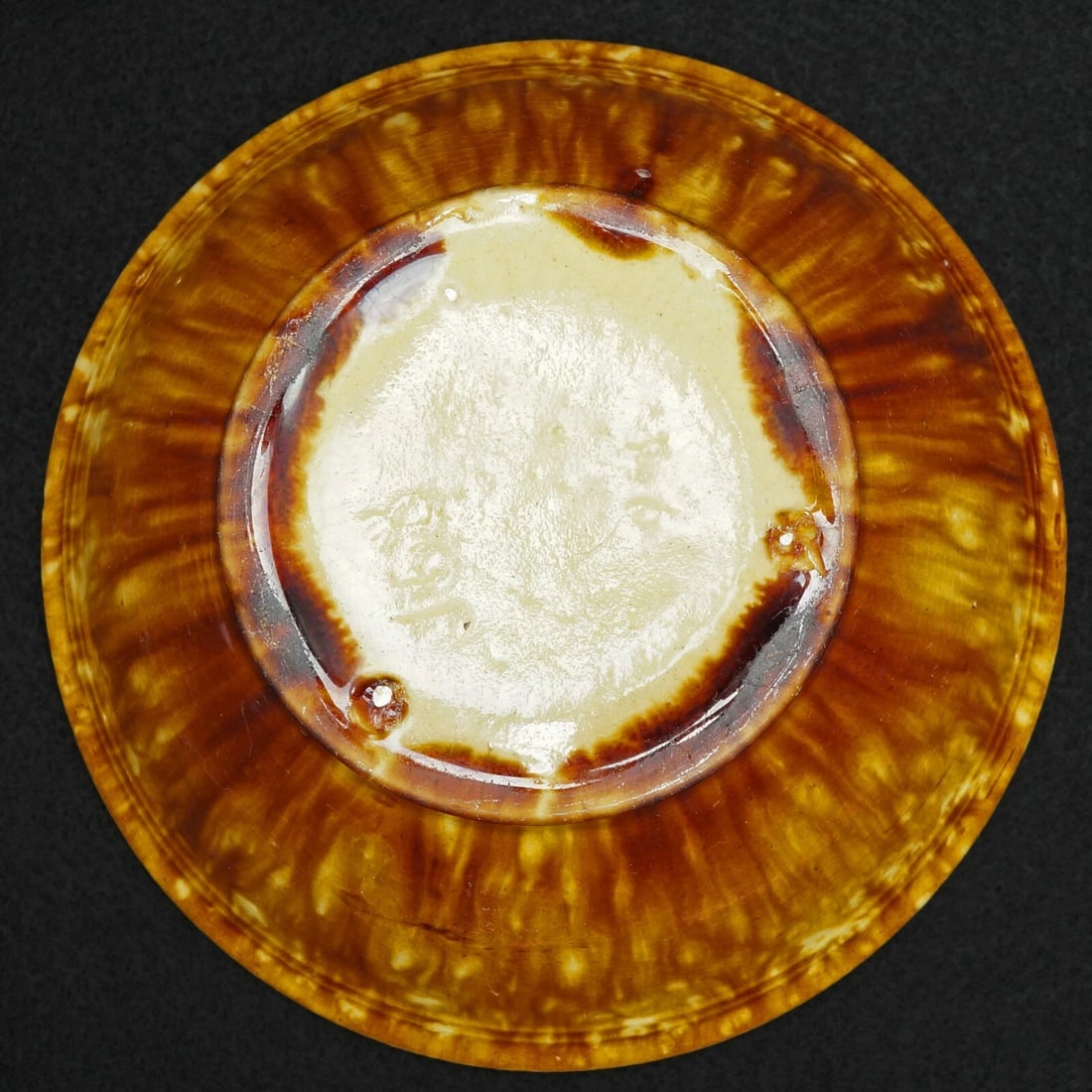 19th C American Rockingham Mixing Bowl - 8