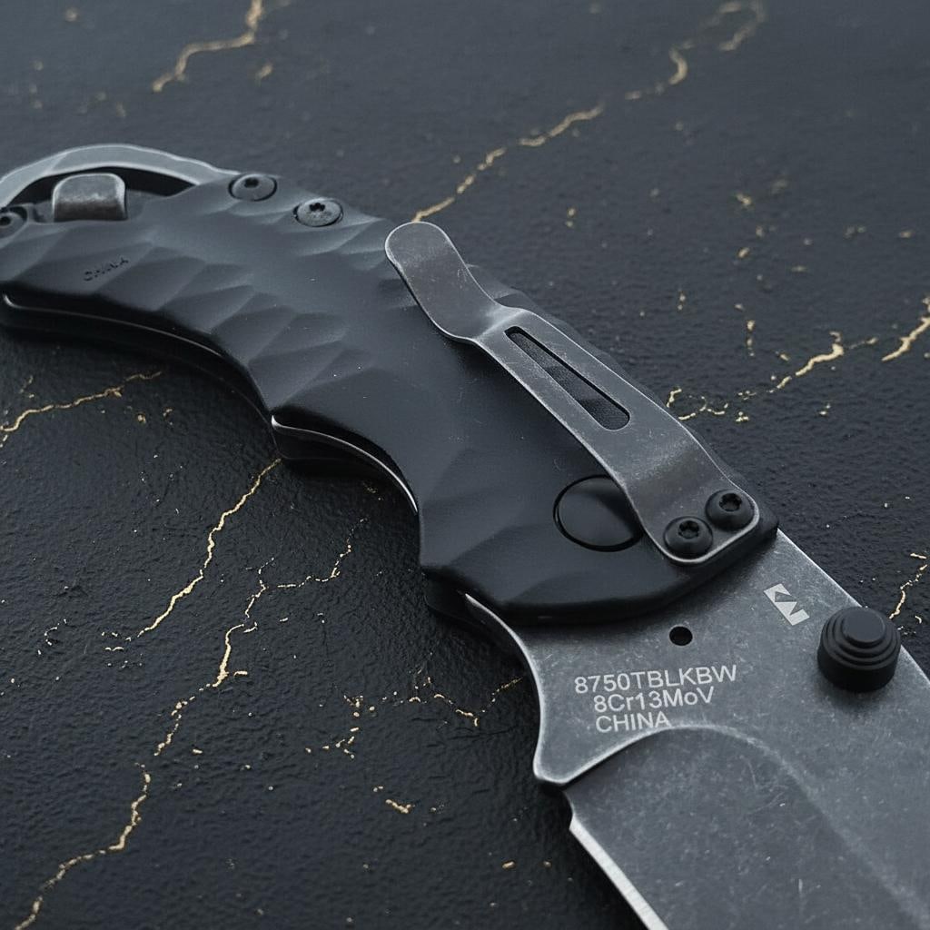 Kershaw Shuffle II Folding Tanto Knife with BlackWash Blade & Multitool GRN Handle - 3