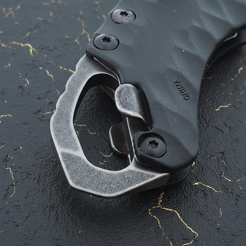 Kershaw Shuffle II Folding Tanto Knife with BlackWash Blade & Multitool GRN Handle - 4