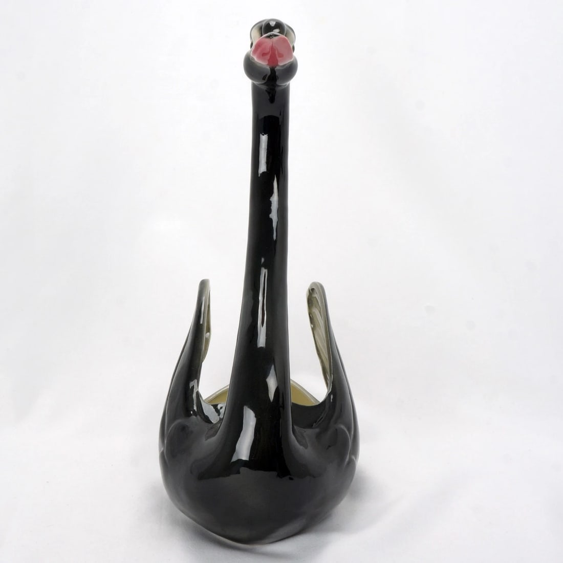 1950s Maddux California Black Swan Planter - 3
