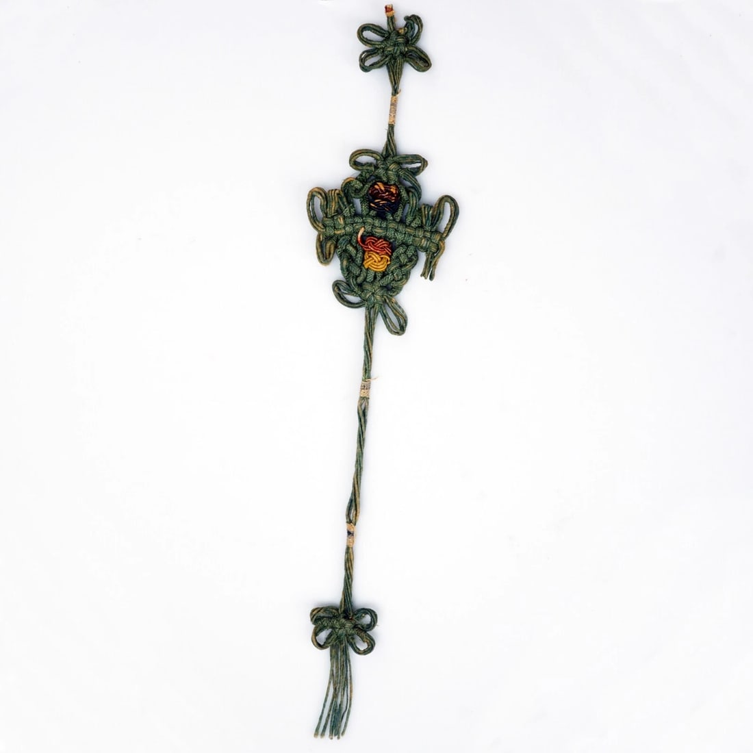 Qing Chinese Endless Knot Cotton Toggle - 2