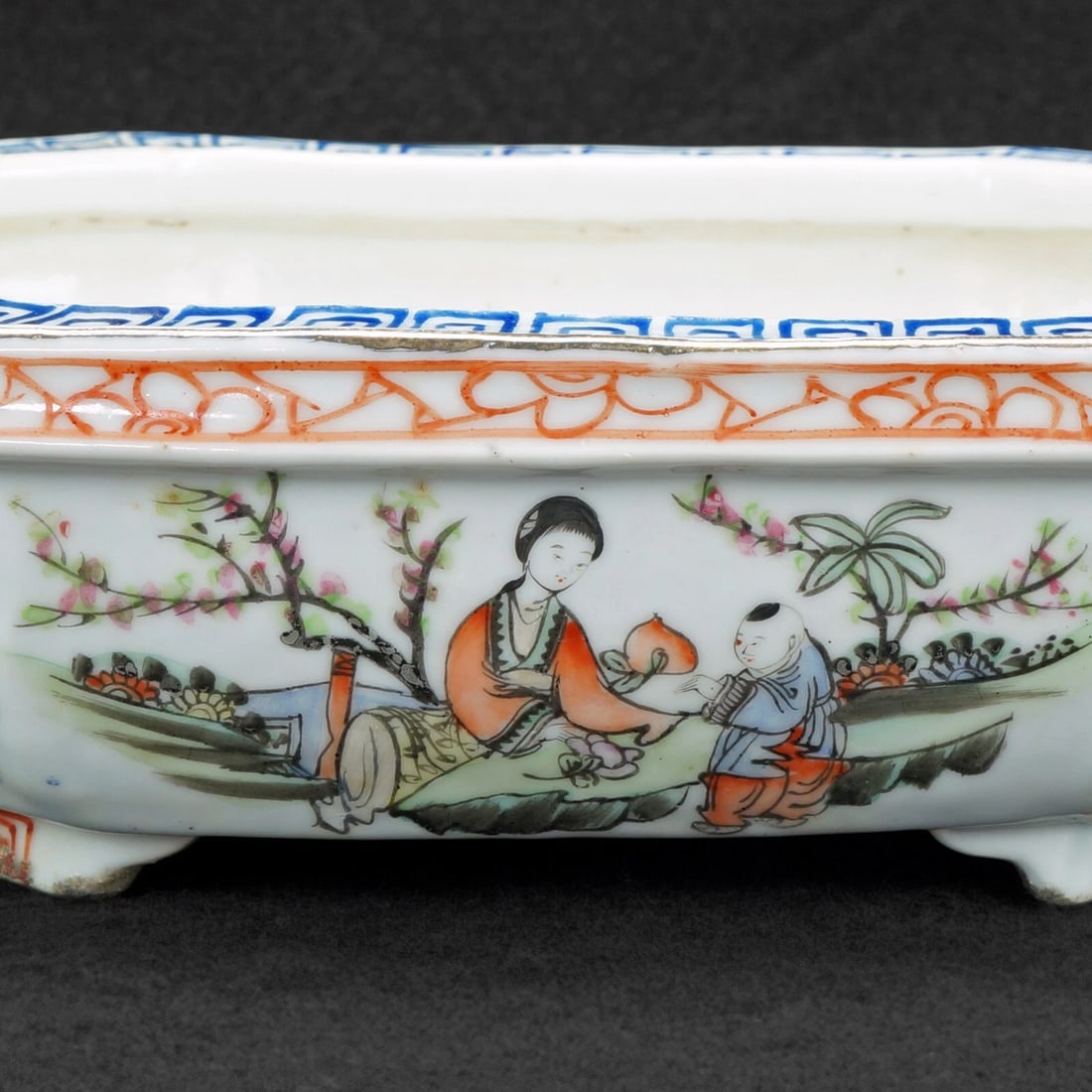 Chinese Qing/Republic Bulb Pot Jiaqing Mark - 3