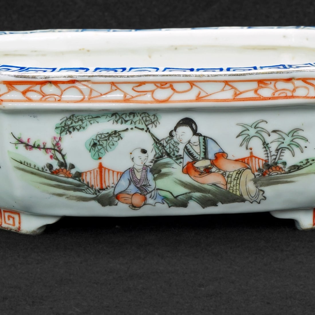 Chinese Qing/Republic Bulb Pot Jiaqing Mark - 7