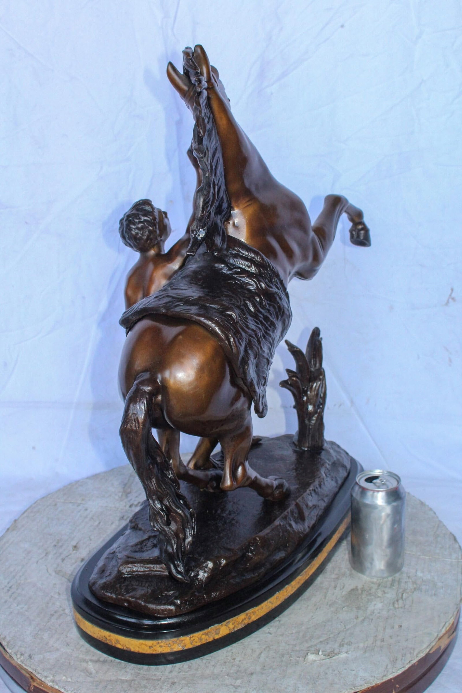 Guillaume Coustou Replica of Marley Horse Bronze Statue 20" x 10" x 25"H - 10