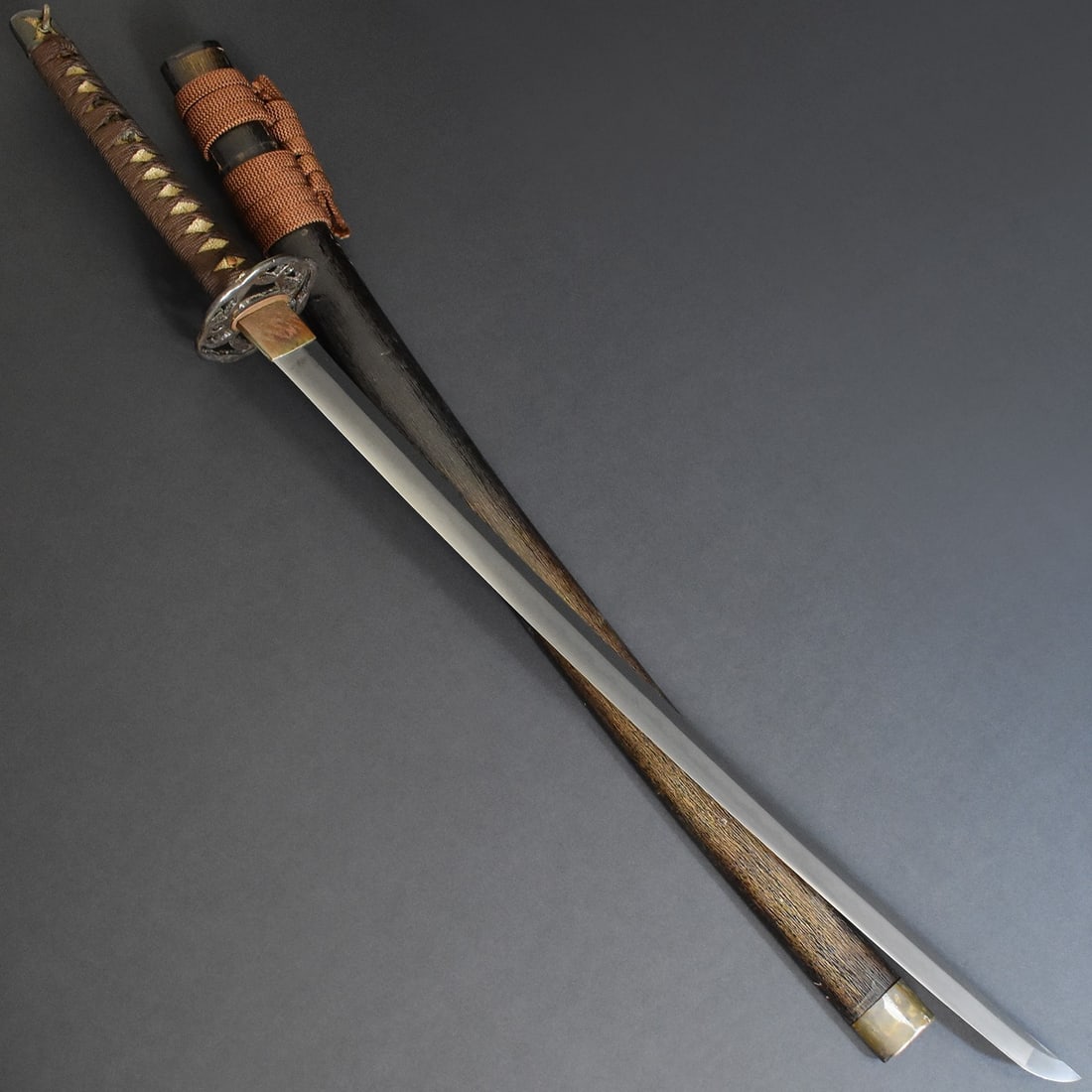 Certified JAPANESE SWORD SAMURAI KATANA WAKIZASHI DARANI Nihonto Edo Era - 7