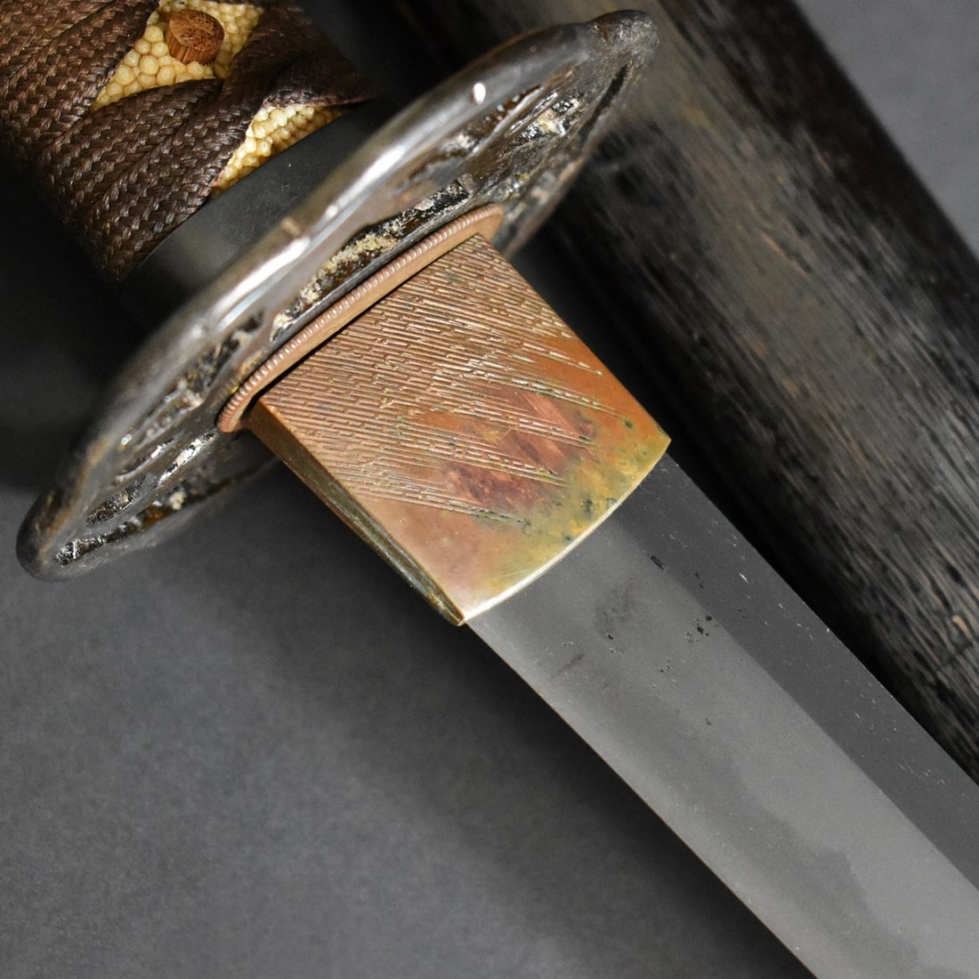 Certified JAPANESE SWORD SAMURAI KATANA WAKIZASHI DARANI Nihonto Edo Era - 9