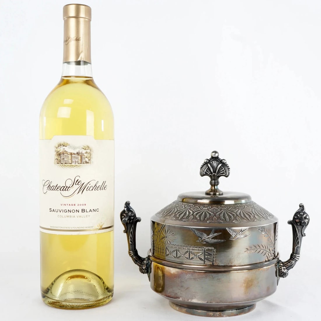 Victorian Meriden Silverplate Butter Dish - 2