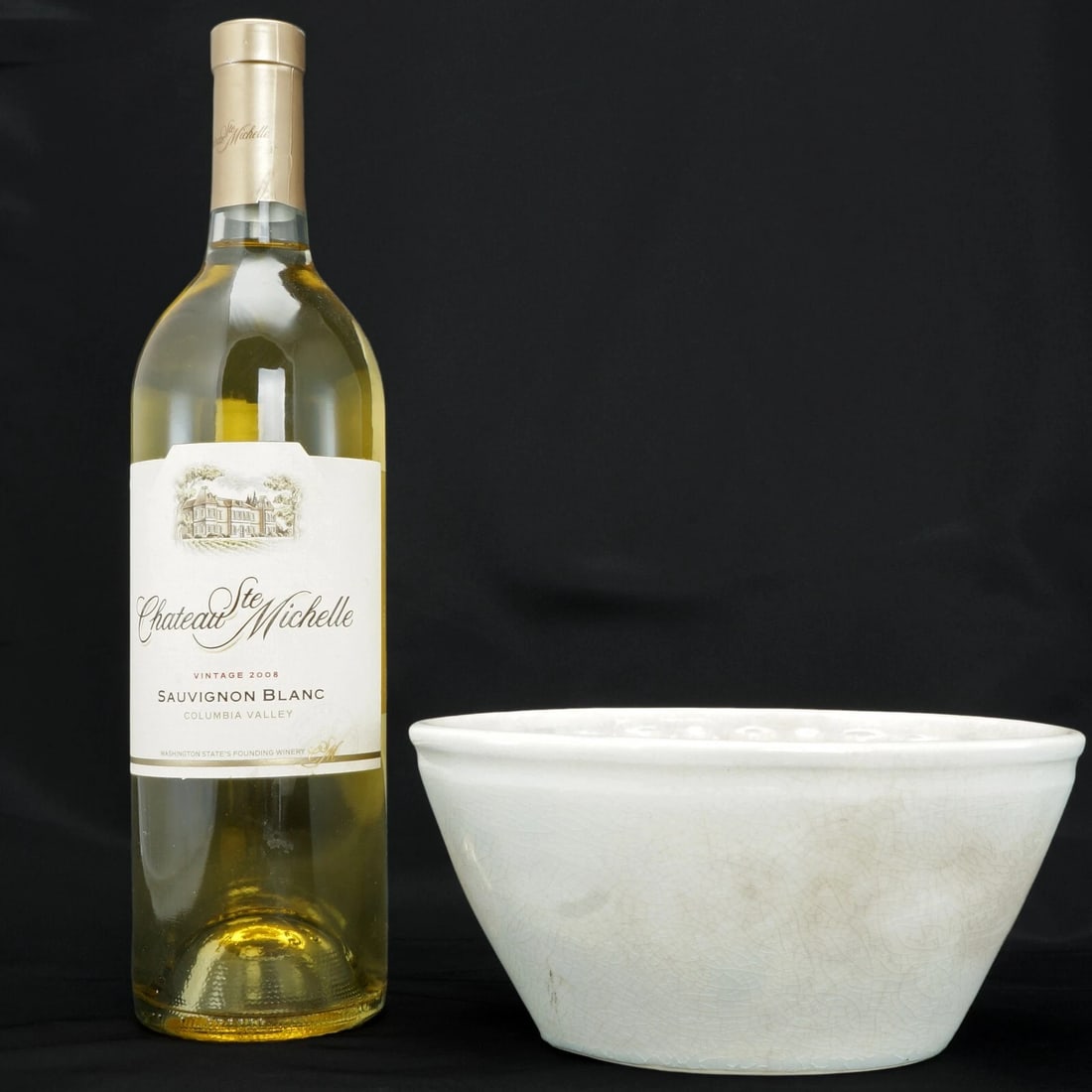 White Victorian Food Mold Wheat Sheaf - 2