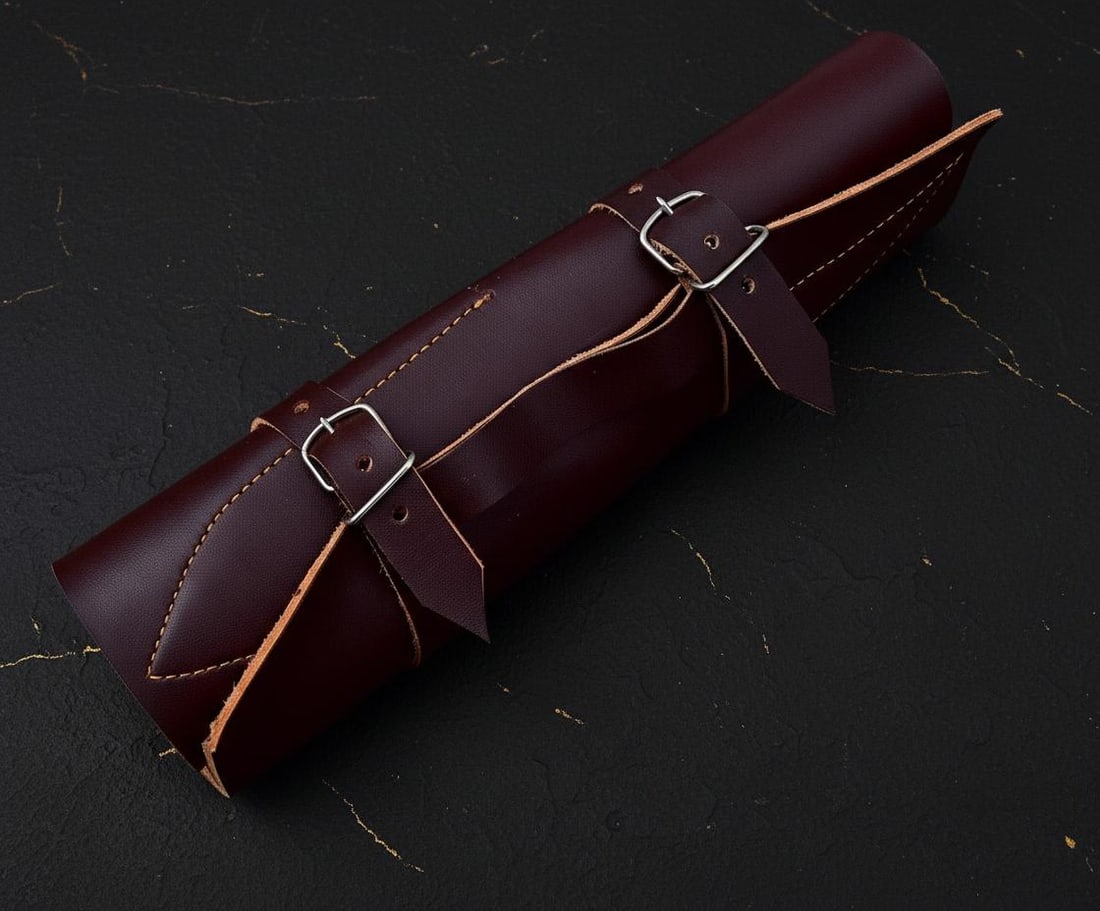 Hand Forged 5pc Kitchen Knife Set Twisted Damascus Steel with Rosewood Handles - 4