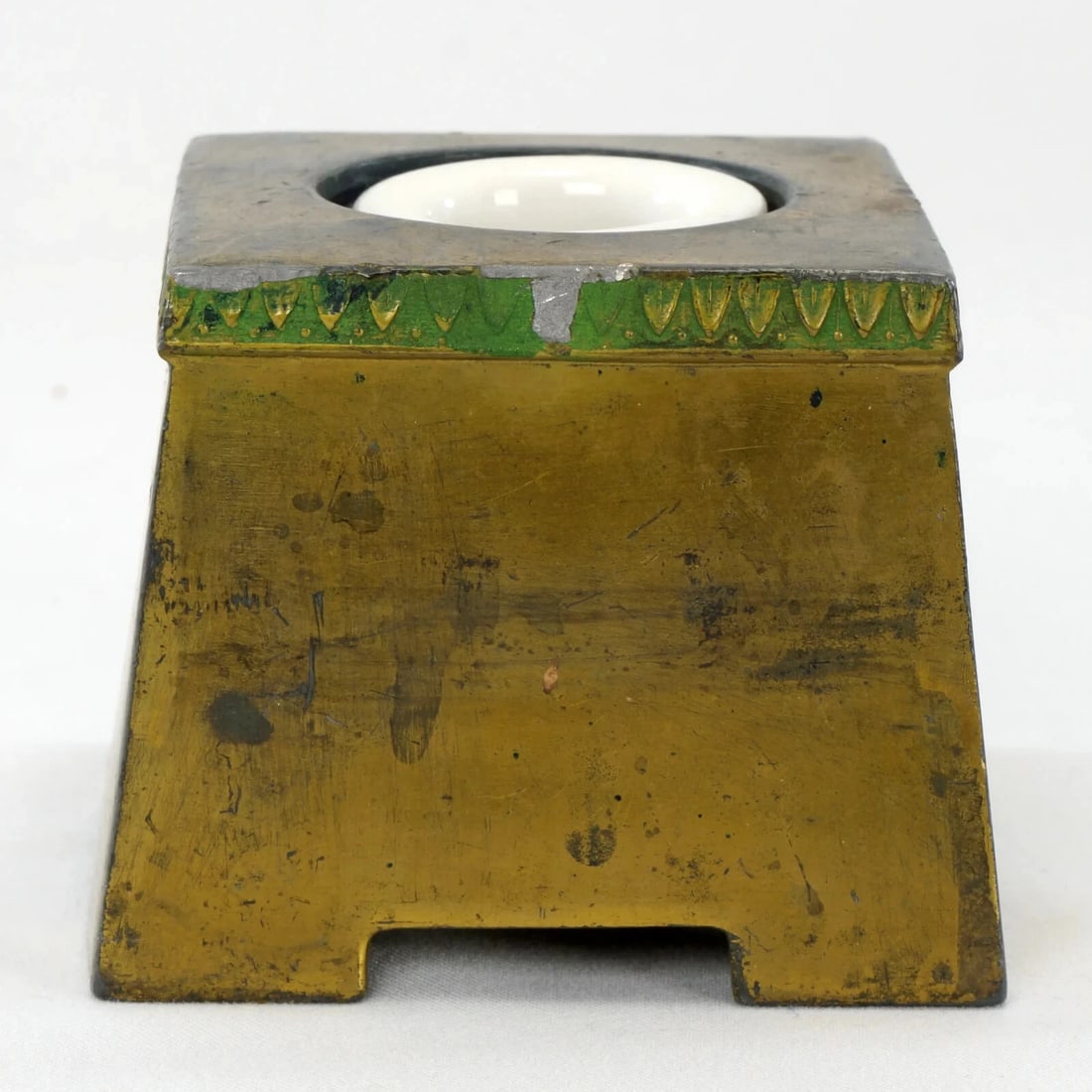 Egyptian Revival Tut Mania Inkwell Circa 1920 - 5