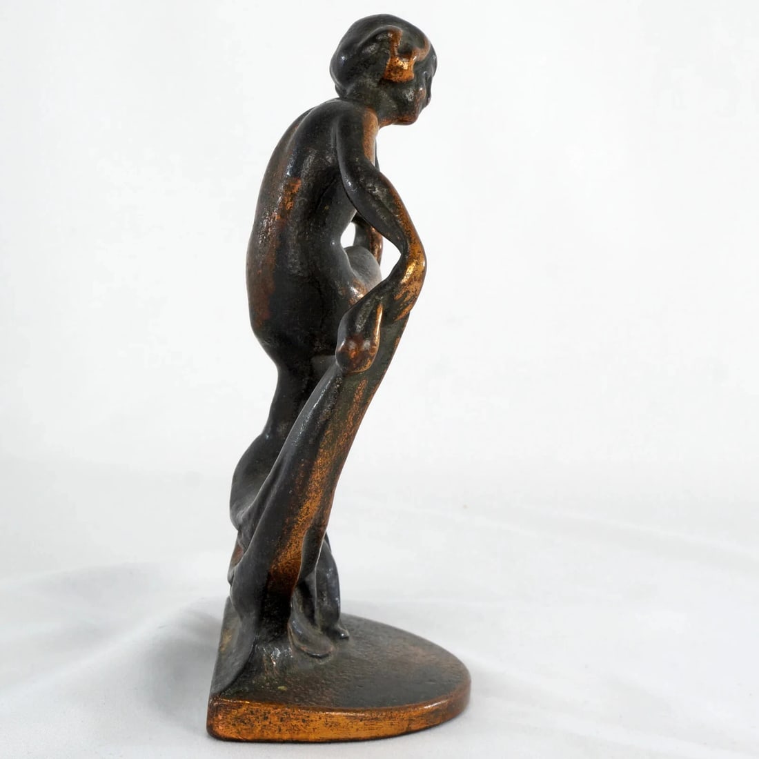 Art Deco Woman Dancer Single Bookend - 6