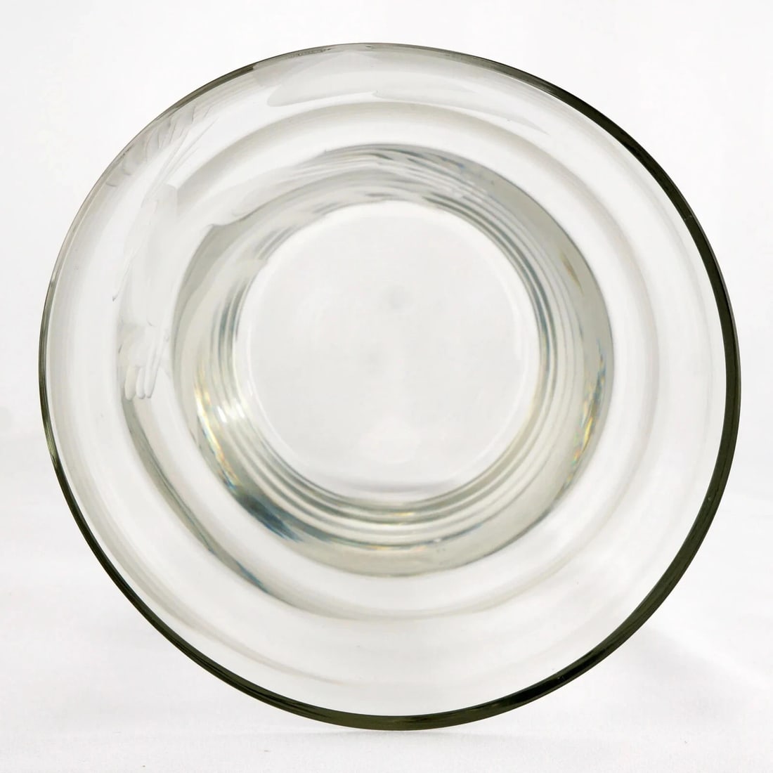 Clear Art Deco Gazelle Vase Circa 1925 - 7