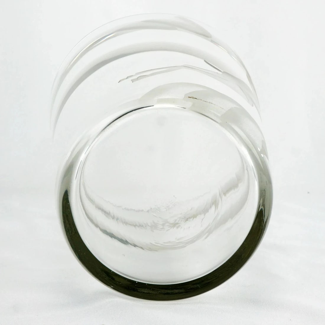 Clear Art Deco Gazelle Vase Circa 1925 - 8