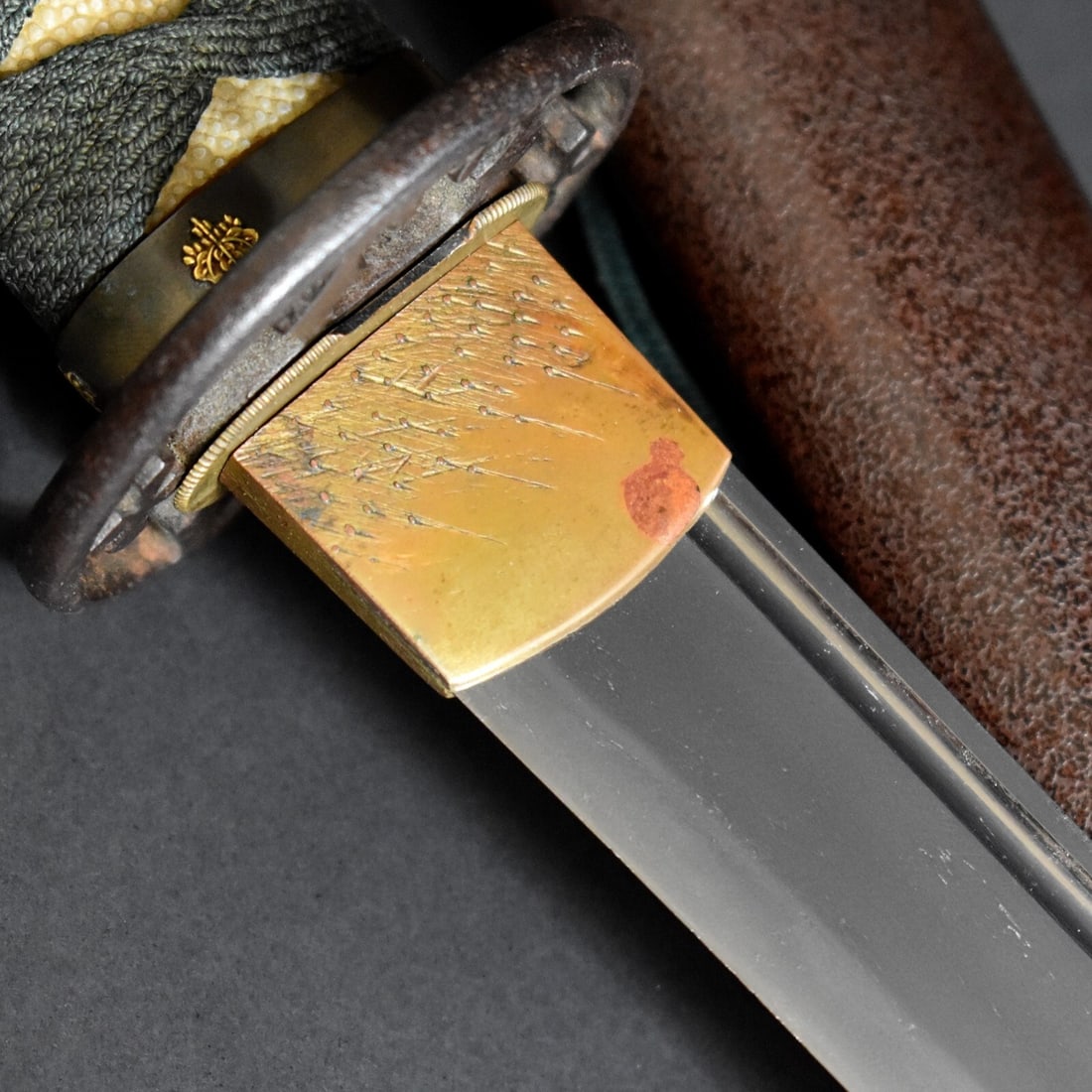 Edo Period Wakizashi Sword in Koshirae, Antique Japanese Katana Nihonto, Certified Echizen Seki - 9