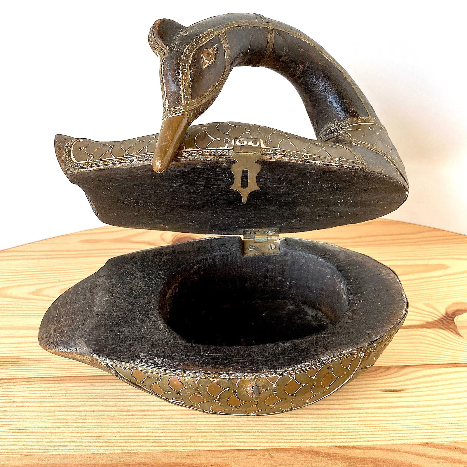 Mallard Copper wooden trinket box - 6