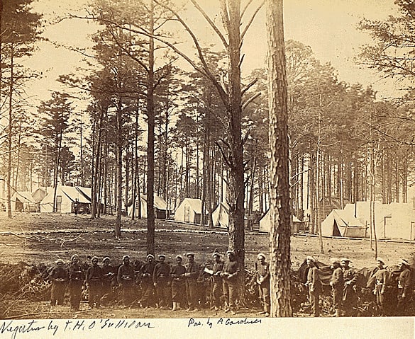 CIVIL WAR, RARE; Brandy Station,VA. Army of the Potomac: Title: CIVIL WAR, RARE; Brandy Station,VA. Army of the Potomac Artist/Source: TIMOTHY SULLIVAN AND ALEXANDER GARDNER Original Date: 1861-1865 Dimensions: 8X10/10X8 ACCORDINGLY Description: || UNITED