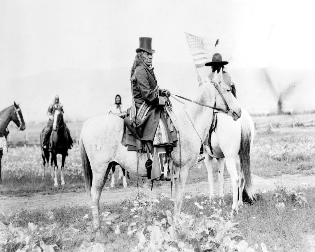 1907, CHIEF CHARLOT OF SALISH/KALISPEL TRIBE: Title: 1907, CHIEF CHARLOT OF SALISH/KALISPEL TRIBE Artist/Source: UNKNOWN Original Date: *(See Title) Dimensions: 8x10 or 10x8 Accordingly Description: || UNITED STATES SHIPPING ONLY! || This lot is