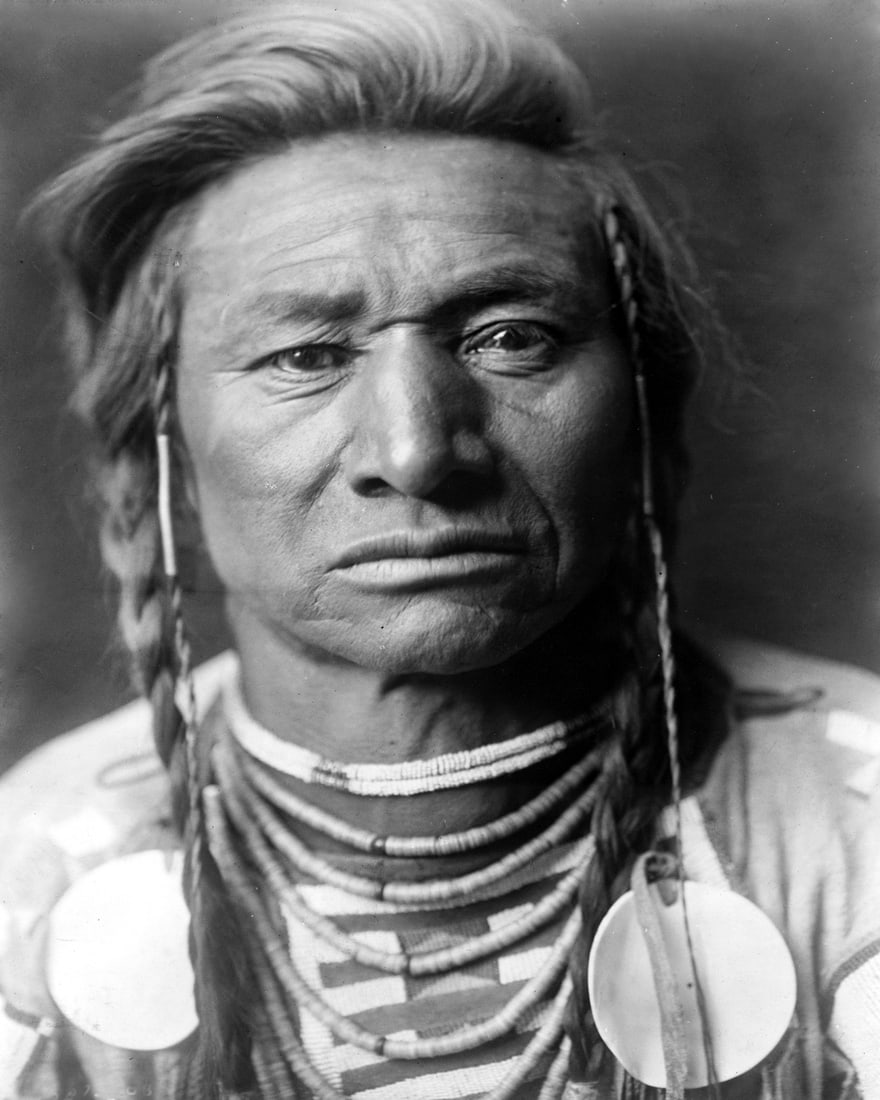 1908, CHIEF CHILD, CROW NATION, BY EDWARD S. CURTIS (1 of 1)