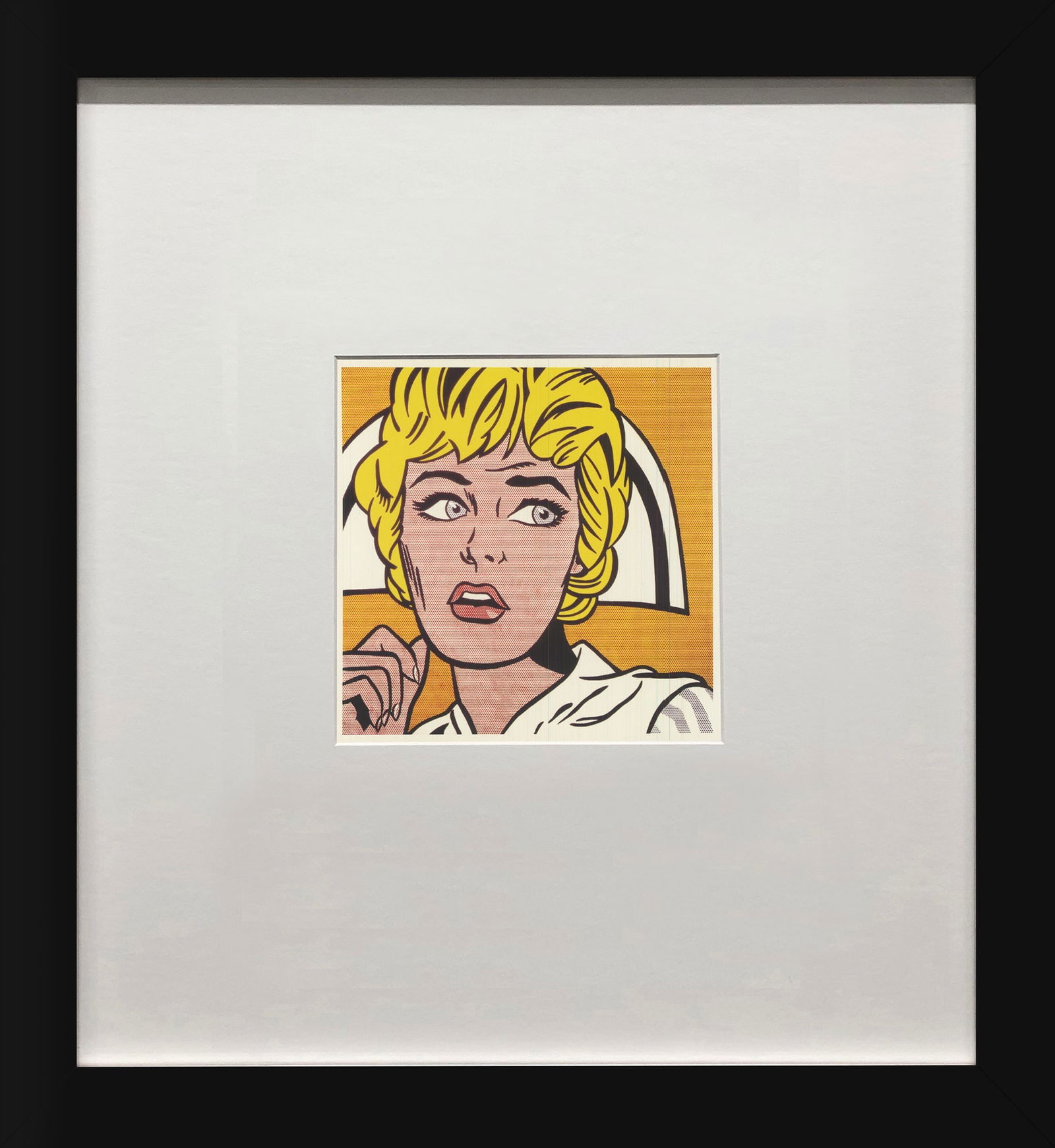 Roy Lichtenstein - Nurse - 1993 Offset Lithograph 7" x 5" (1 of 4)