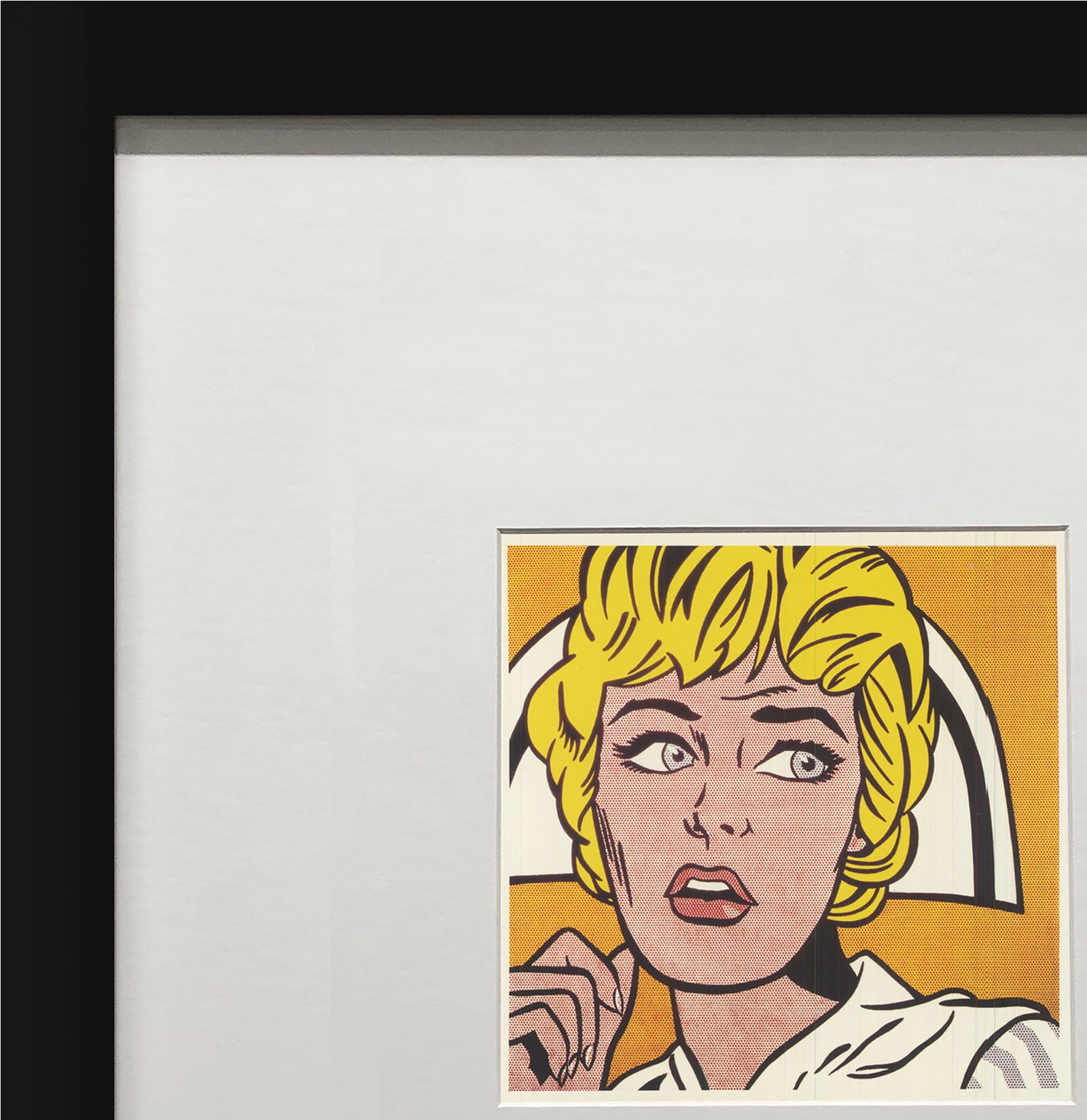 Roy Lichtenstein - Nurse - 1993 Offset Lithograph 7" x 5" - 3